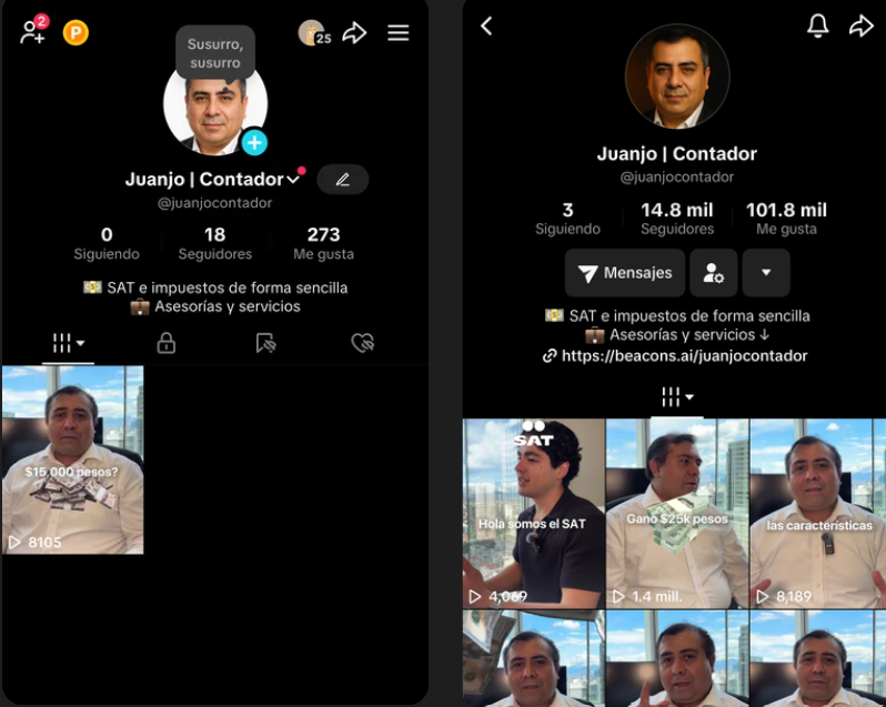 Perfiles de redes de Juanjo Contador